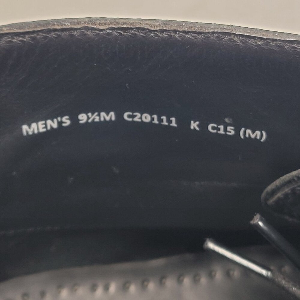 Cole Haan Colton Men's Black & Grey Leather Chukka Boots C20111 US Size 9.5M - Picture 8 of 8